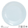 HEISSER VERKAUF EMBOSSED UND ELEGANT COLORFUL DINNER PLATE